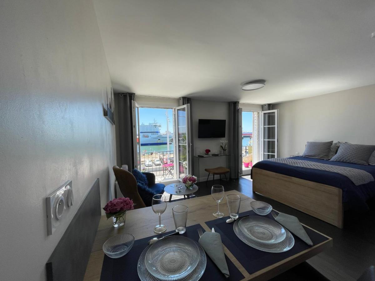 "L'Ancre" Studio Perret Pleine Vue Mer Le Havre Luaran gambar