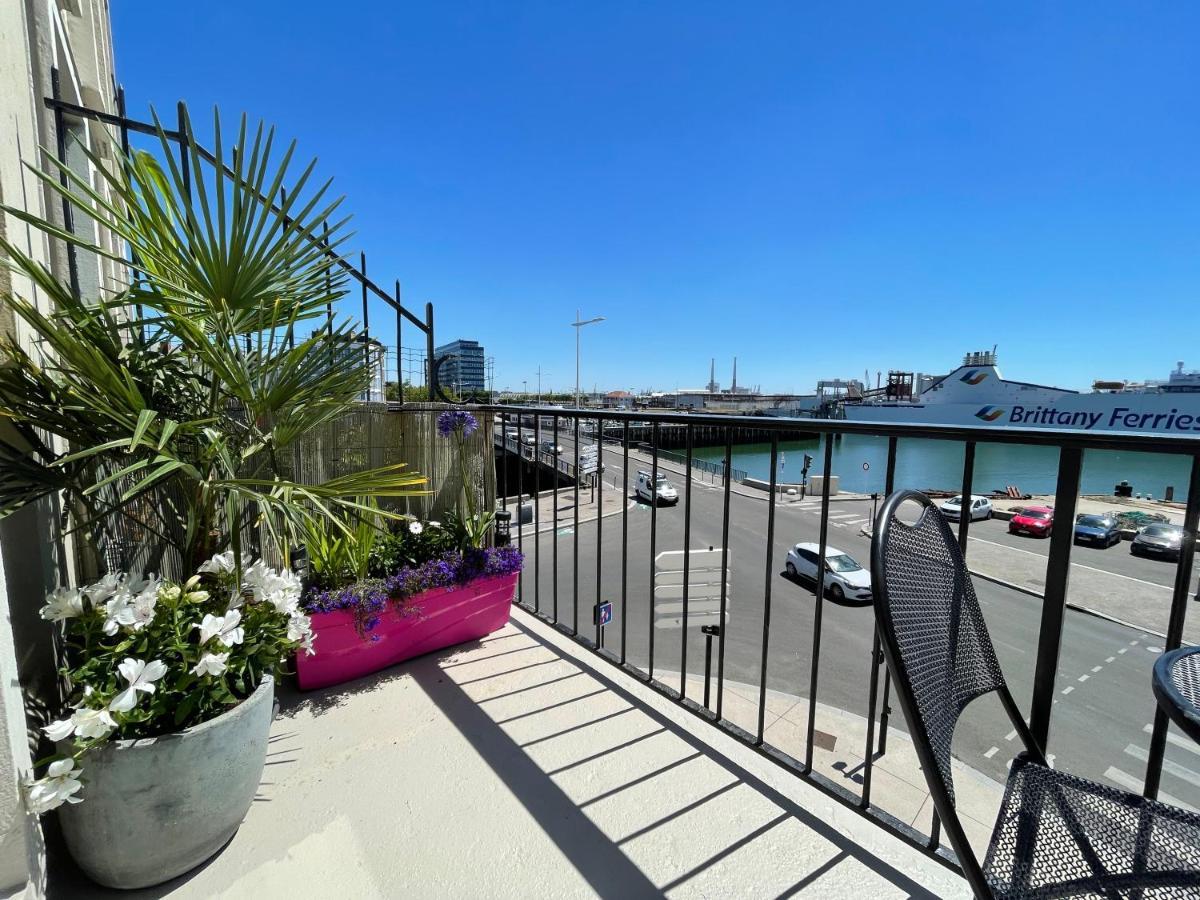 "L'Ancre" Studio Perret Pleine Vue Mer Le Havre Luaran gambar